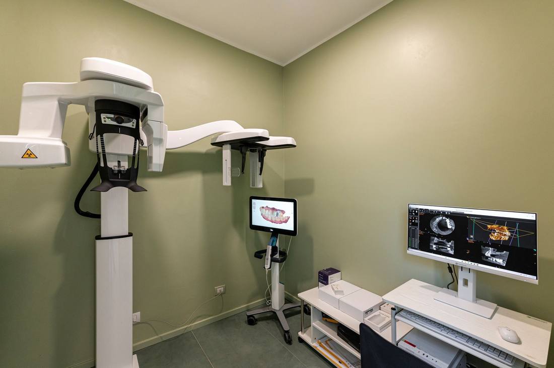La sala della TAC Cone Beam 3D